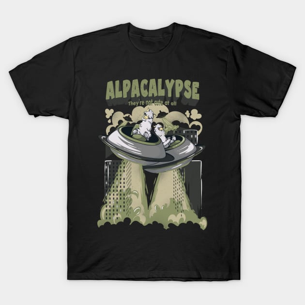 Alpacalypse T-Shirt by aStro678